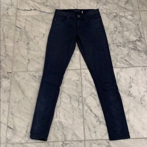 Elie Tahari tie dye effect slim fit jeans